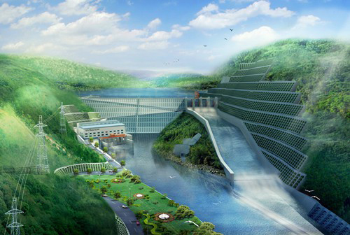 江州老挝南塔河1号水电站项目